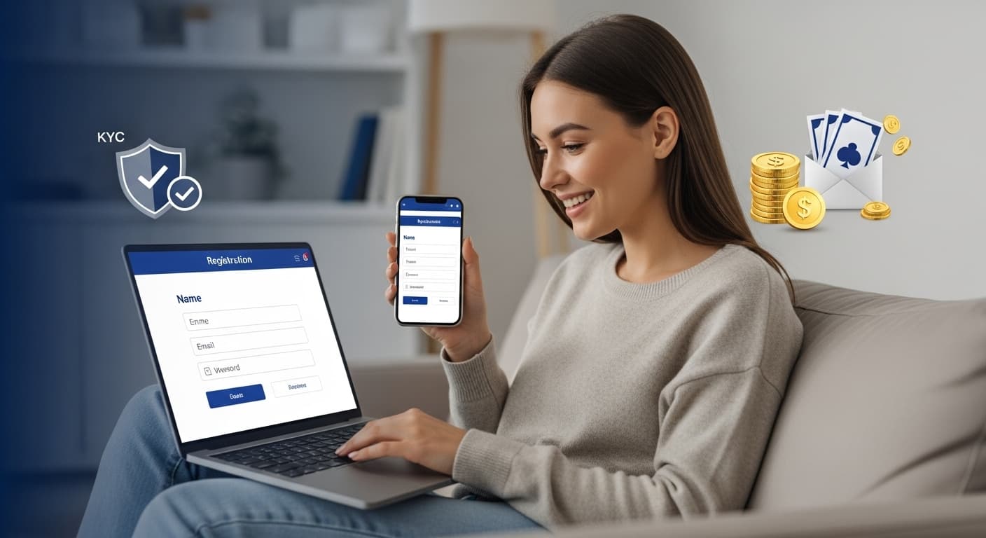 Как зарегистрироваться в онлайн-казино: пошаговое руководство image