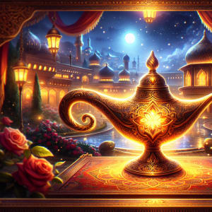 **Отправьтесь в волшебное арабское приключение с выпуском игрового автомата Lucky Lamp от Wizard Games**